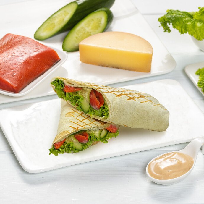 Завертон с красной рыбой