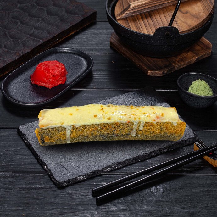 Ролл-дог с крабом