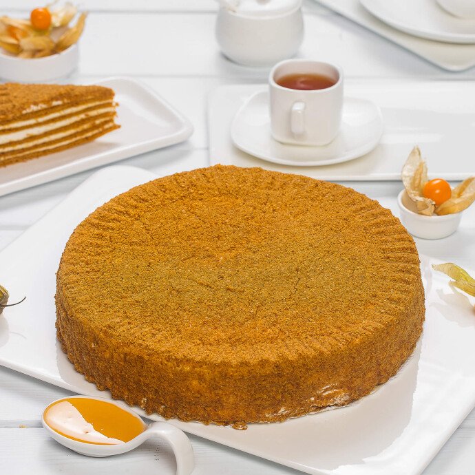 Торт «Медовый цвет»