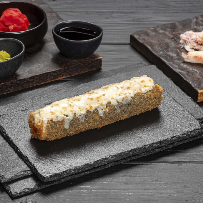 Pолл-дог с крабом