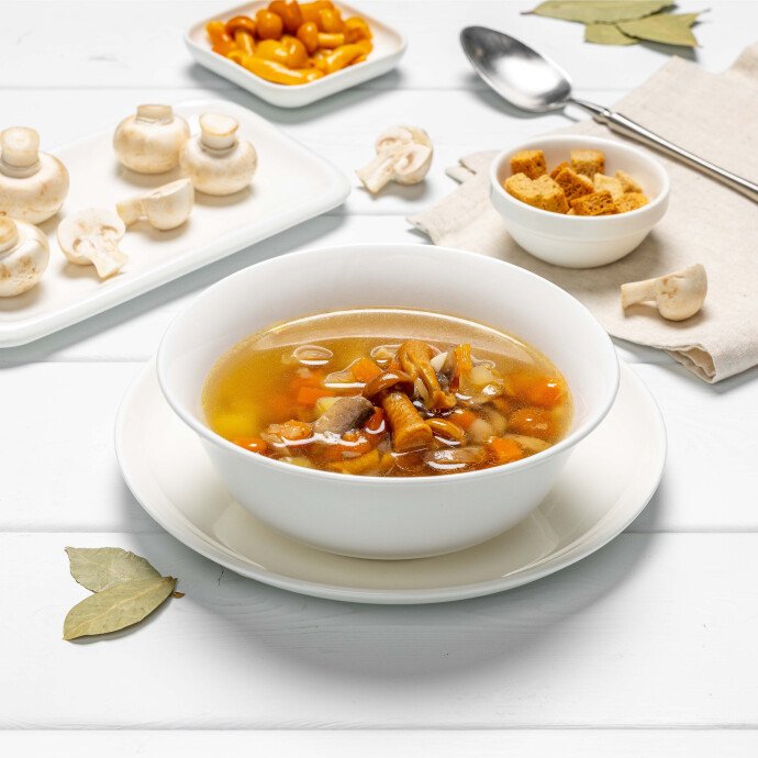 Суп грибной