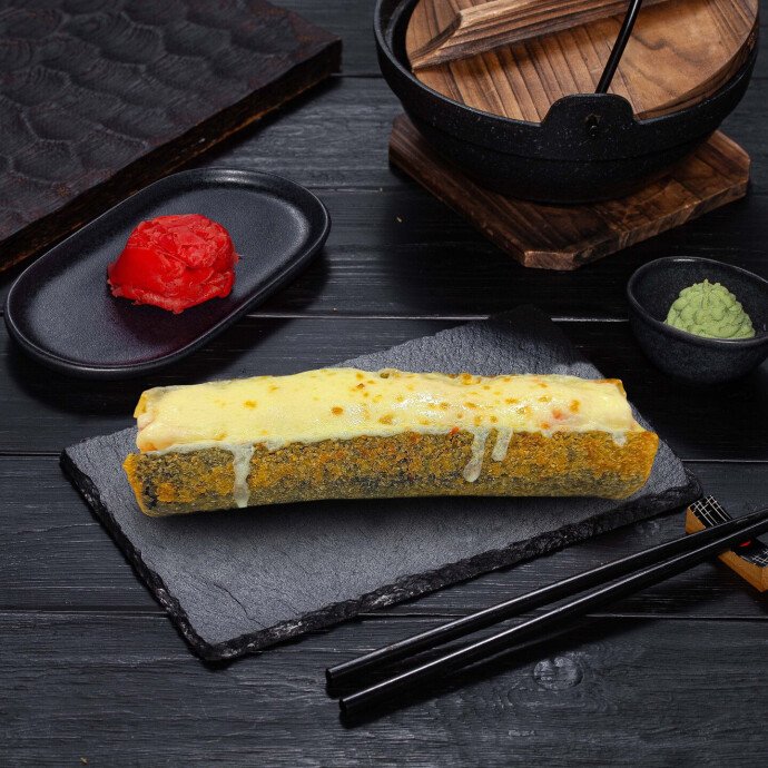 Pолл-дог с крабом