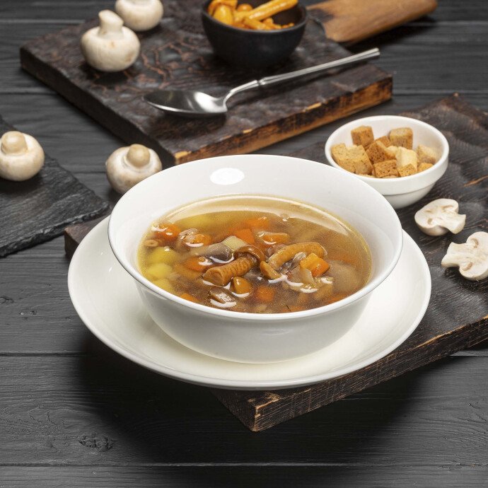 Суп грибной