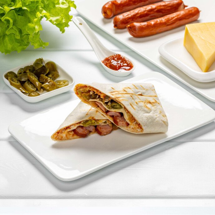 Завертон острый с охотничьими колбасками